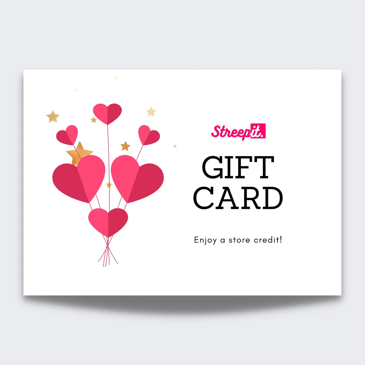 Digital gift card Streepit US