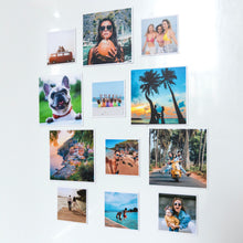 Load image into Gallery viewer, Photo magnets for fridge featuring a couple on vacation and friends